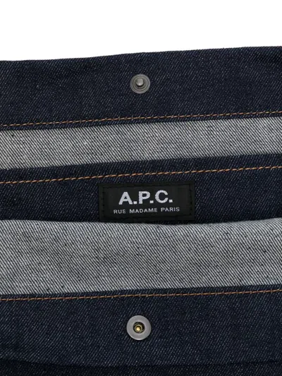 Apc A.p.c. Blue Shoulder Bags Women In Blue