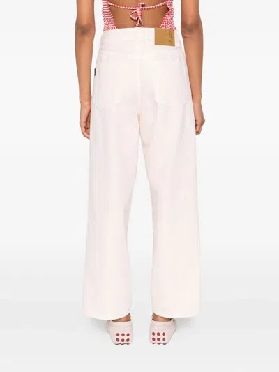 Haikure Betty Soft Ecru Jeans Soft Ecru In Pink