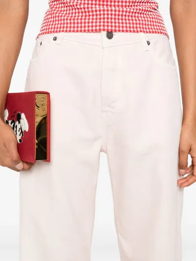 Haikure Betty Soft Ecru Jeans Soft Ecru In Pink