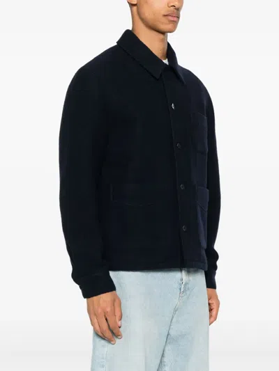 Fursac Single-breasted Blazer In Blue