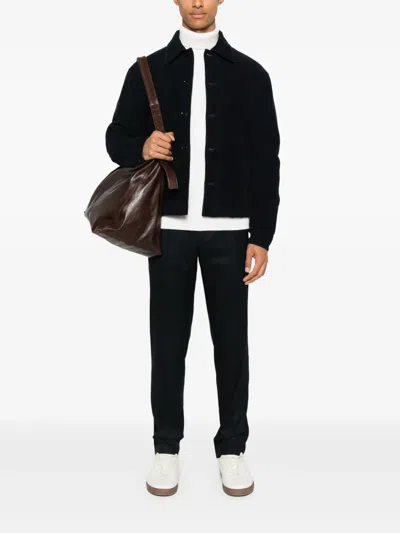 Fursac Denim Jacket In Blue