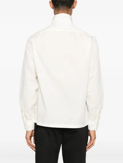 Fursac Long Sleeve Shirt In White