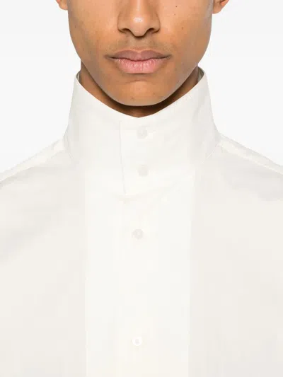 Fursac Long Sleeve Shirt In White