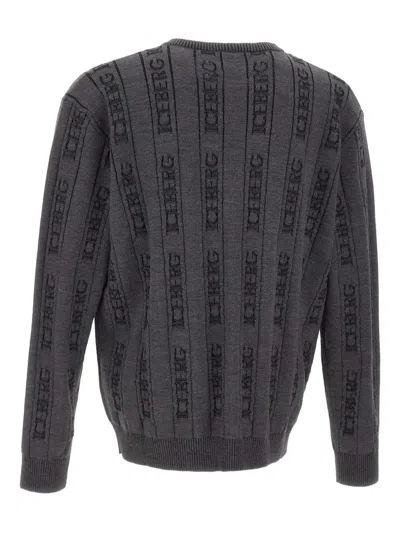 经典LOGO罗纹毛衣