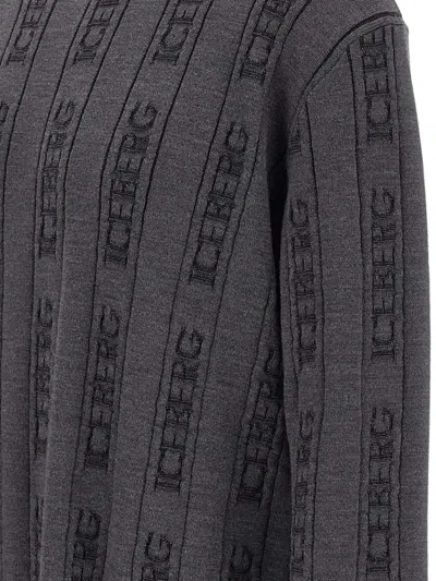 经典LOGO罗纹毛衣