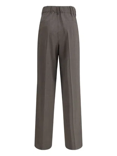 P.a.r.o.s.h Belt Loop Track Pants In Gray