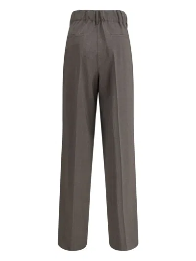 P.a.r.o.s.h Belt Loop Track Pants In Gray