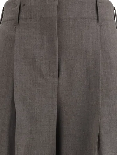 P.a.r.o.s.h Belt Loop Track Pants In Gray