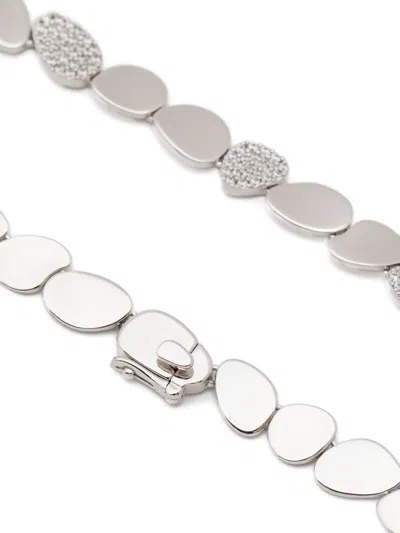 Apm Monaco Galet Necklace In White