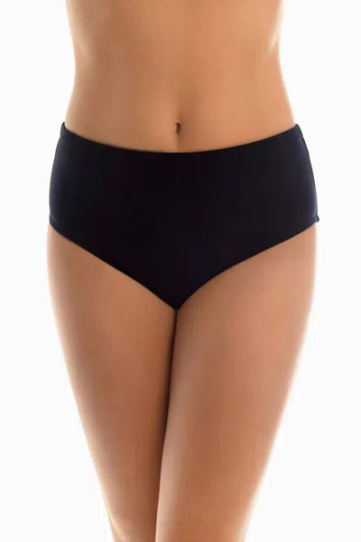Magicsuit Jersey Classic Brief Swim Bottom In Black In Black