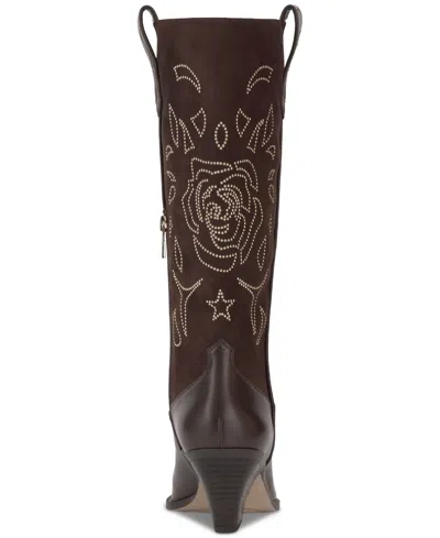 Jessica Simpson Zodra Western Boot In Brown