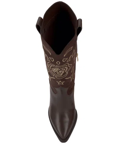Jessica Simpson Zodra Western Boot In Brown