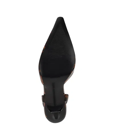 Nine West Women's Kellie Pointy Toe Tapered Heel Pumps In Brown