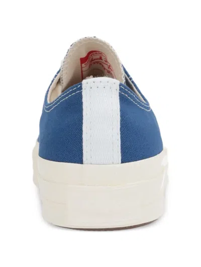 Comme Des Garçons Play Chuck Taylor Logo Low-top Canvas Sneakers In Multi