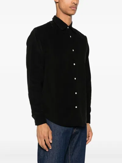 Fursac Cotton Shirt In Black