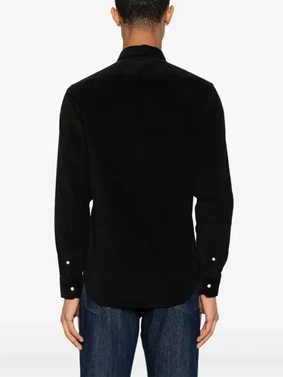 Fursac Cotton Shirt In Black
