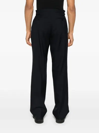 Fursac Wool Trousers In Blue