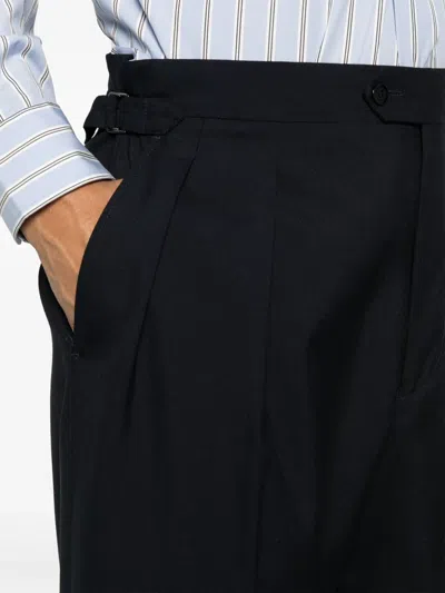 Fursac Wool Trousers In Blue