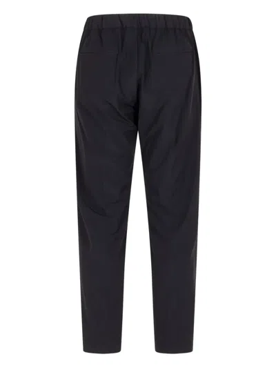 Herno Woven Pants In Black