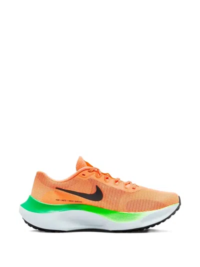 Nike Zoom Fly 5 "total Orange Ghost Green" Sneakers In Orange
