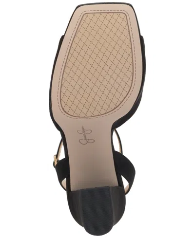 Jessica Simpson Lirio Ankle Strap Platform Sandal In Black