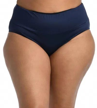 24th & Ocean 24th And Ocean Solid Swim Bottom In Blue