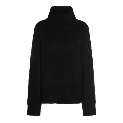 Uma Wang Sweaters Blacks And Greys In Blue