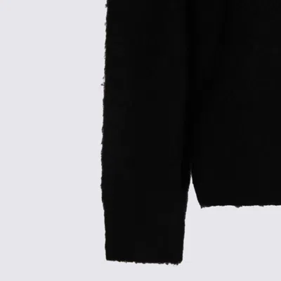 Uma Wang Sweaters Blacks And Greys In Blue