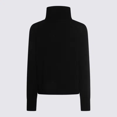 Allude Sweaters Blacks And Greys In Black