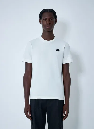 Moncler Logo Motif T-shirt In White