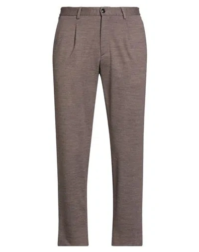 Baldessarini Man Pants Brown Size 40 Virgin Wool, Polyacrylic, Polyester In Brown