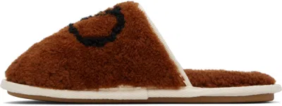 Valentino Garavani Ta Chambre Wool Slippers In Blue