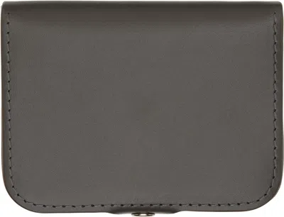 Apc A.p.c. Compact Coin Purse With Rectangular Design And Versatile Functionality In Brown
