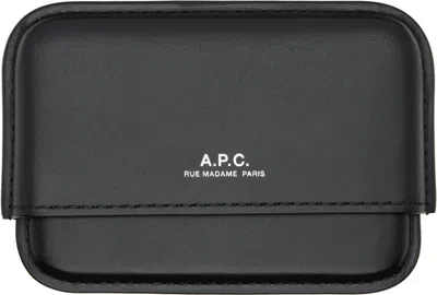 Apc A.p.c. Mens Magna Carta Cardholder In Black