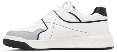 Valentino Low-top One Stud Sneakers In Multi
