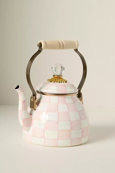 Mackenzie-childs 2 Qt. Tea Kettle In Pink