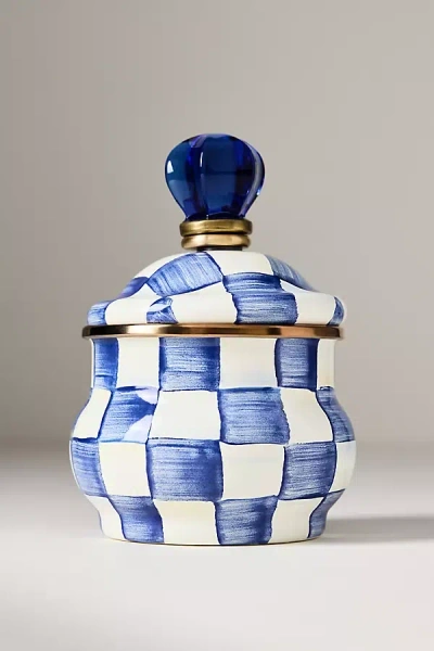 Mackenzie-childs Sugar Bowl In Blue