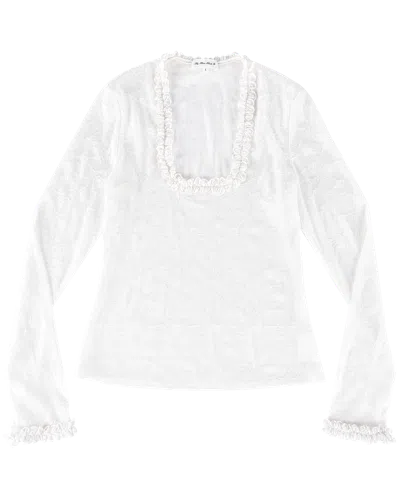 My Mum Made It Lace Poem Top In White