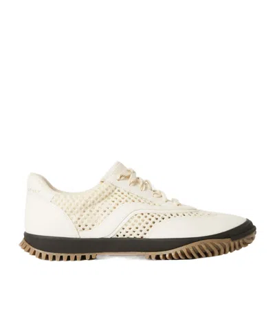 Stella Mccartney S Wave Sport Sneakers With Mesh Panels In Neutral