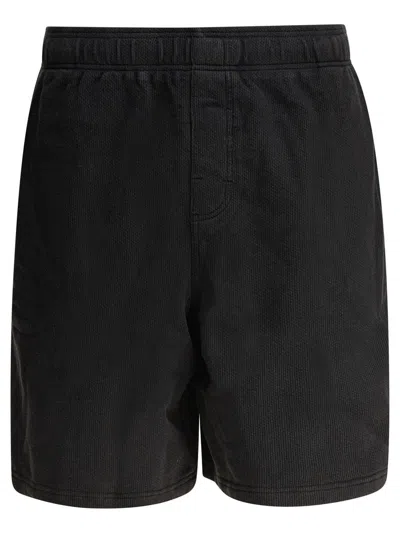 Stussy Heavy Jersey Short In Black