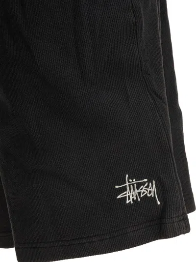 Stussy Heavy Jersey Short In Black