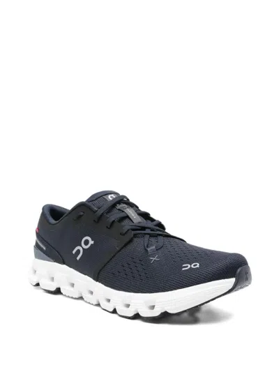 On Low-profile Sneakers With Breathable Mesh Upper In Black