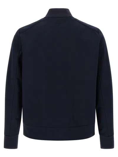 Parajumpers 'mckay' Chest Pocket Sweatshirt Long Sleeves In Blue