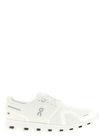 On Men's Cloud 6 Sneakers In White