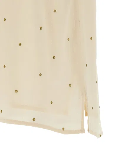 Twinset Embellished Tank Top In Multi