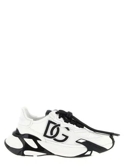Dolce & Gabbana Sneaker Day Faster Black And White In Black