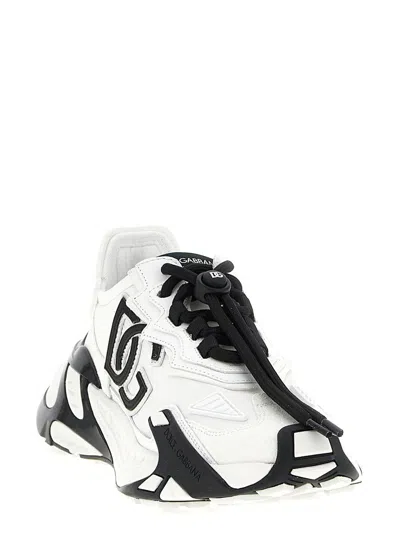 Dolce & Gabbana Sneaker Day Faster Black And White In Black