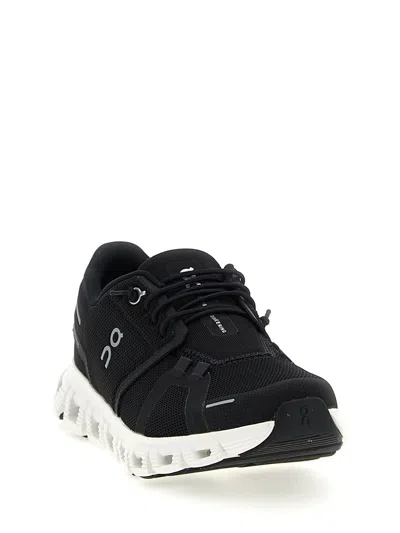 On Low-profile Sneakers With Breathable Mesh Upper In Black