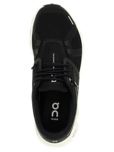 On Low-profile Sneakers With Breathable Mesh Upper In Black