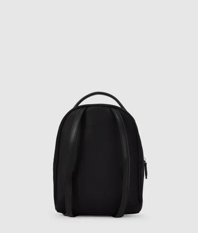 Karl Lagerfeld Ikon Nylon Backpack In Black